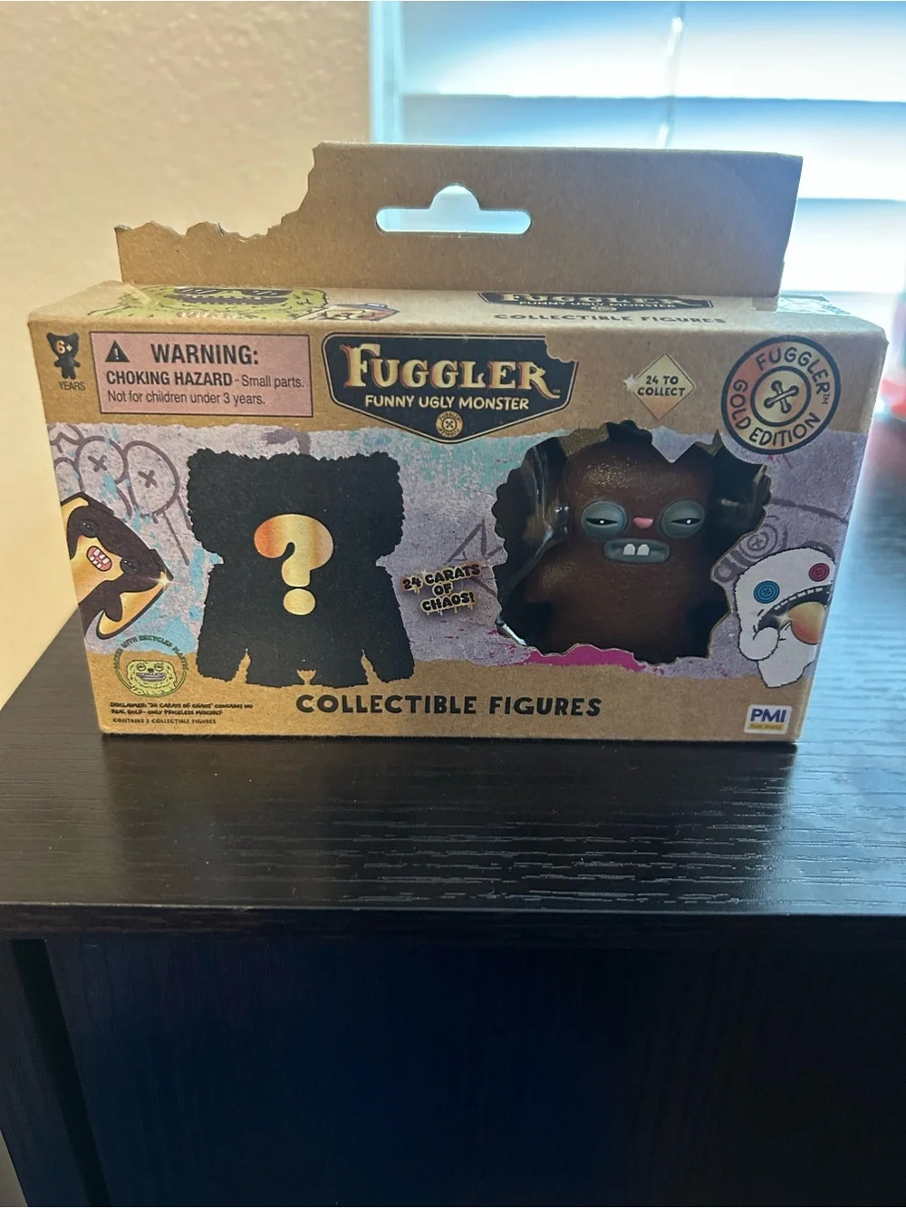 Brown Collectible Figure - Funny Ugly Monster